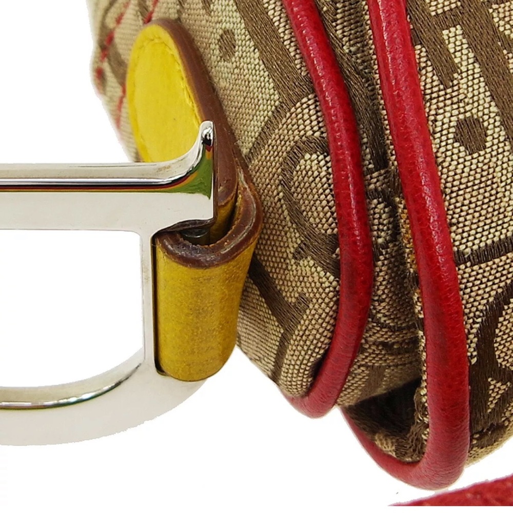Vintage Christian Dior Rasta Saddle Bag John Galliano - Picture 4 of 7